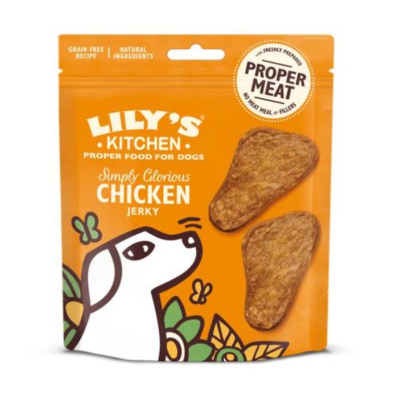 Lily's Simply Glorious Chicken Jerky 70g