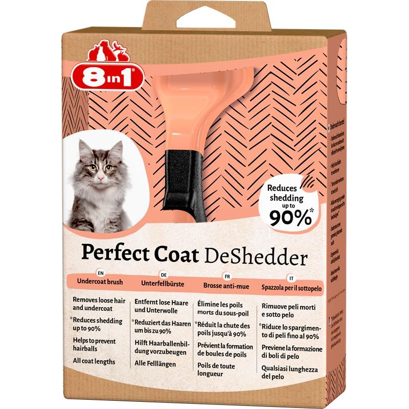 8in1 Perfect Coat DeShedder Cat