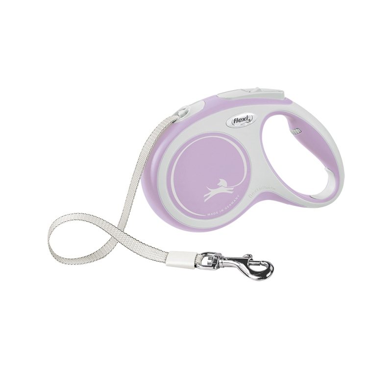 Flexi Comfort ιμάντας 5μ. έως 25kg Ροζ Medium