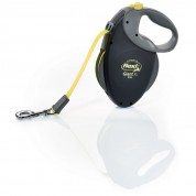 Flexi Giant με ιμάντα 8 μέτρων, >50 κιλά Μαύρο Xlarge