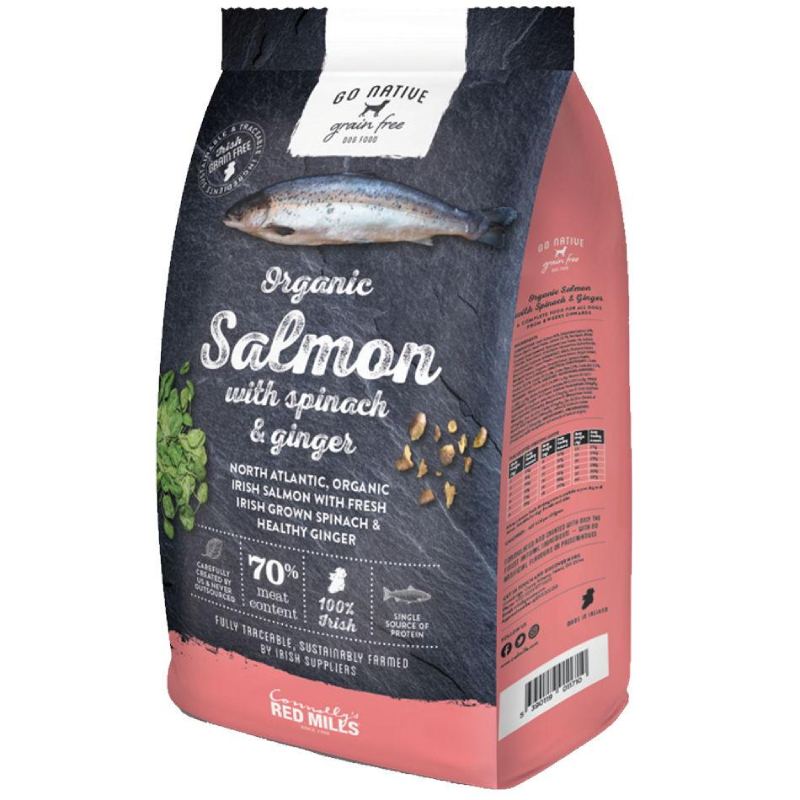 Go Native Salmon with Spinach & Ginger 12Kg