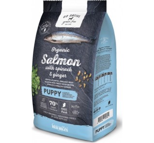 Go Native Puppy – Organic Salmon with Spinach & Ginger 4Kg Go Native Puppy – Organic Salmon with Spinach & Ginger 4Kg
