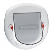 Petsafe πόρτα γάτας λευκή 180mm (πλάτος ώμων) 26x26cm 