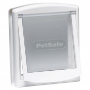 Petsafe πόρτα απλή μικρή λευκή 147mm (πλάτος ώμων) 19x16cm