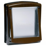 Petsafe πόρτα απλή μικρή καφέ 147mm (πλάτος ώμων) 19x16cm