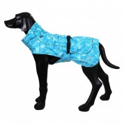 RukkaPets DRIZZLE RAIN JACKET AQUA 