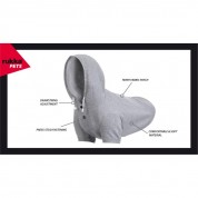 RukkaPets Sierra college melange grey