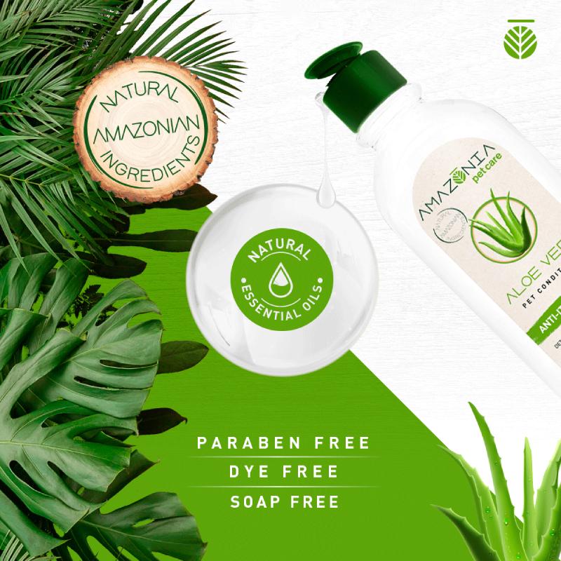 Amazonia Pet Care Μαλακτική λοσιόν Aloe Vera Αλόη 500ml