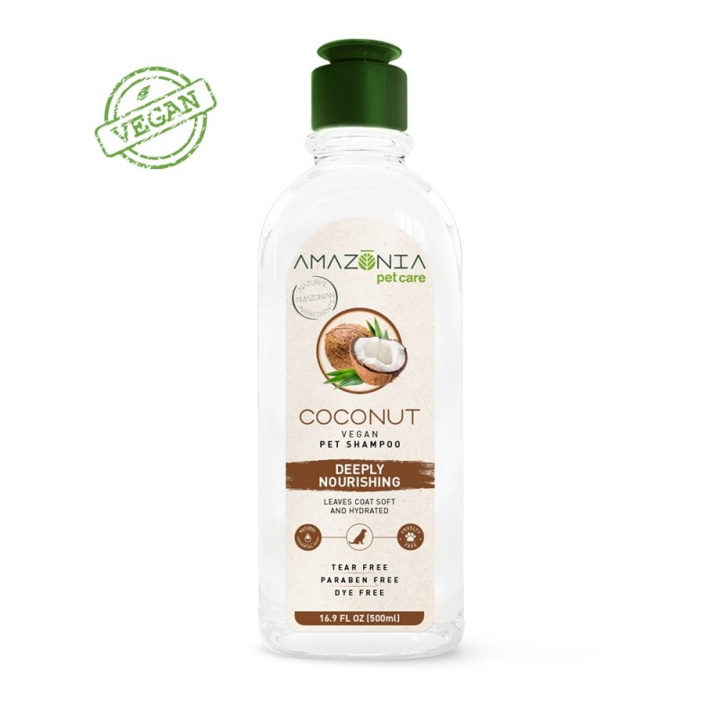 Amazonia Pet Care Vegan Σαμπουάν Coconut Καρύδας 500ml