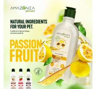 Amazonia Pet Care Vegan Σαμπουάν Passion Fruit 500ml Amazonia Pet Care Vegan Σαμπουάν Passion Fruit 500ml