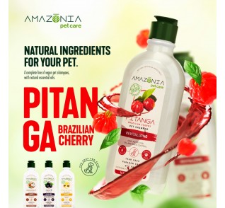 Amazonia Pet Care Vegan Σαμπουάν Pitanga Κεράσι 500ml Amazonia Pet Care Vegan Σαμπουάν Pitanga Κεράσι 500ml