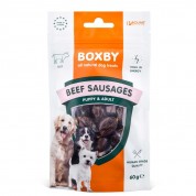 BOXBY Puppy-Adult Beef Sausages Μοχάρι 60gr