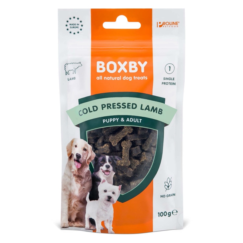 BOXBY Cold Pressed Lamb Αρνί 100gr
