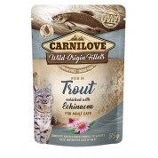 Carnilove® Pouches Trout enriched with Echinacea 85 gr.
