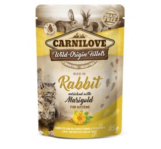 Carnilove® Pouches Rabbit enriched with Marigold 85 gr.