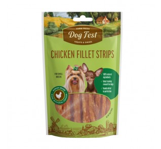 Chicken Fillet Strips (Small Breed) 55gr