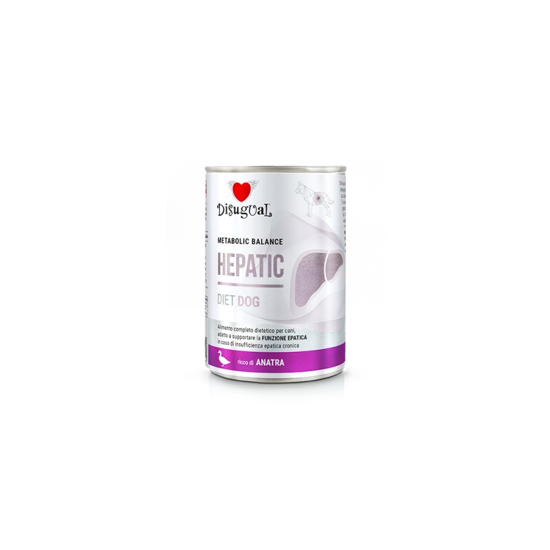 Disugual Diet Dog Hepatic Με Πάπια 400gr