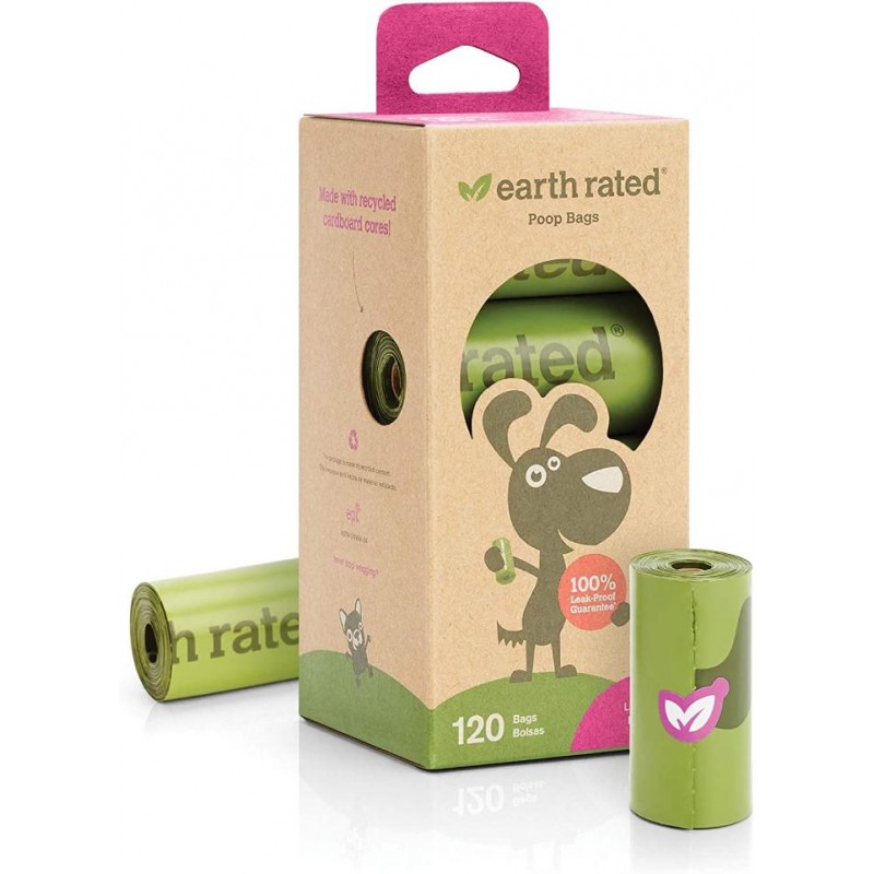 Earth Rated 120 Bags on 8 Refill Rolls Levanda