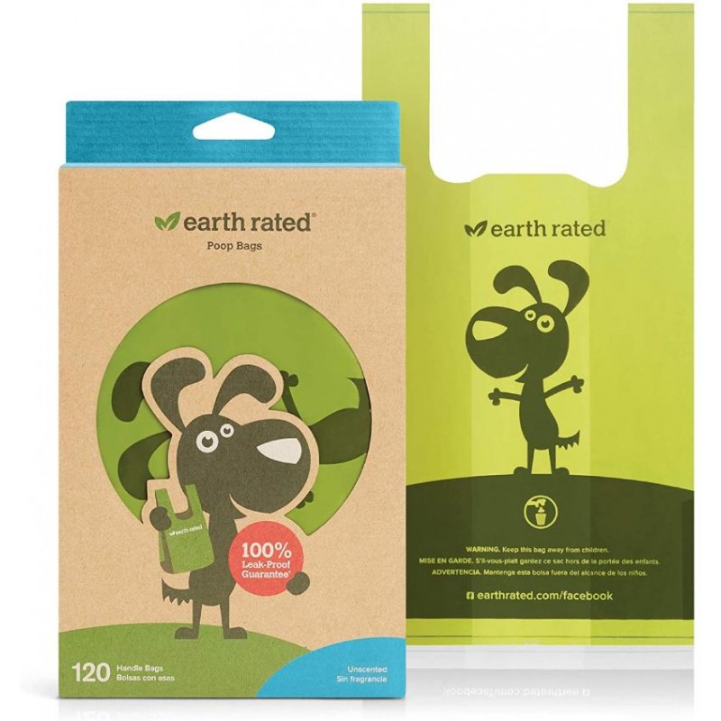 Earth Rated Unscented 120 Easy-Tie Handle Bags