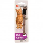Flamingo CAT COLLAR+BELL GRAY 30CM