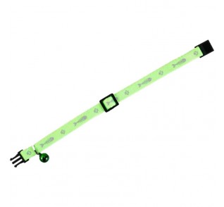 Flamingo CAT COLLAR GREEN 30CM10MM