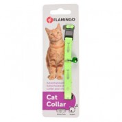 Flamingo CAT COLLAR GREEN 30CM10MM