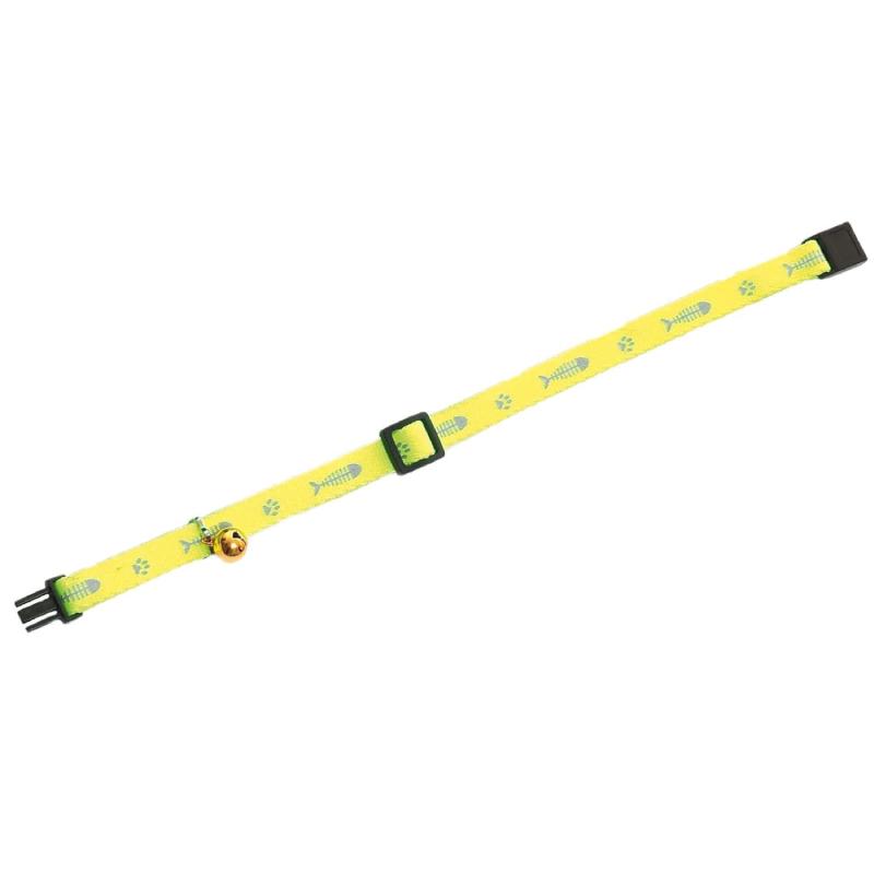 Flamingo CAT COLLAR YELLOW 30CM10MM