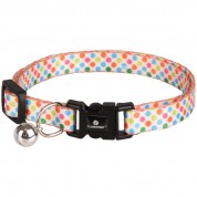 Flamingo CAT COLLAR ARYA PRINT DOTS MULTI 20-35CM 10MM