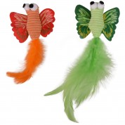 Flamingo BUTTERFLY ALEA GREEN/ORANGE 17CM