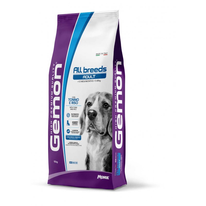 Gemon Medium Adult with Tuna and Rice 15kg 