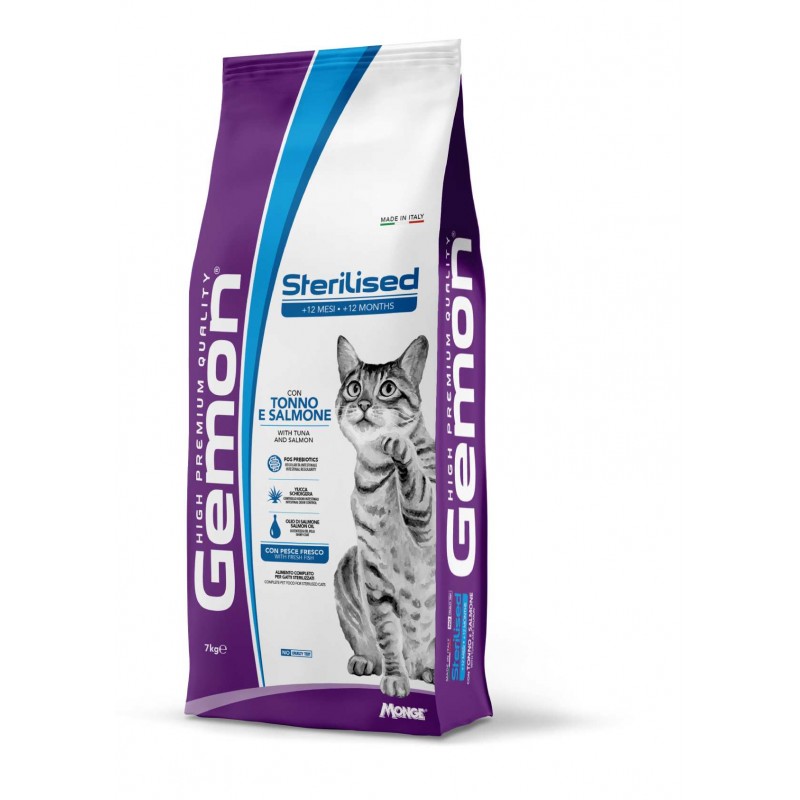 Gemon Cat Adult sterilised Tuna & Salmon 2kg