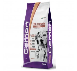 Gemon All Breeds Adult Salmon & Rice 15kg (12kg + 3kg Δώρο)