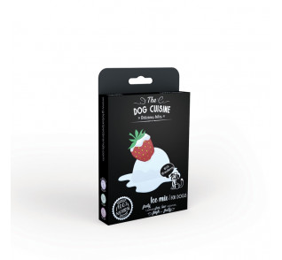 Dog Cuisine-Έτοιμο μίγμα για παγωτο-λιχουδιές με γεύση φράουλα 100gr