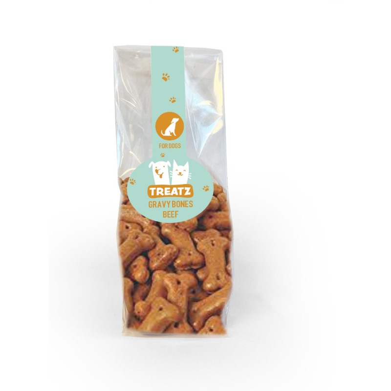 Treatz-Τραγανά μπισκότα σε σχήμα κόκκαλο και γεύση κοτόπουλο 150gr