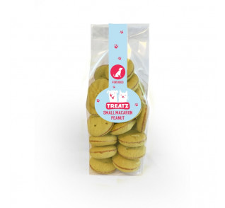 Treatz-Τραγανά μπισκότα σε σχήμα macaron και γεύση φυστίκι 150gr