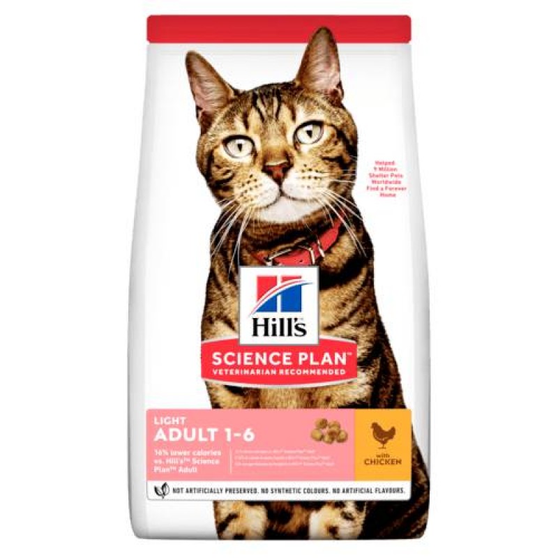 Hill's Science plan Light Adult Chicken 3kg
