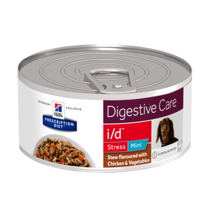 Prescription Diet i/d Stress Mini Chicken Vegetables 156g