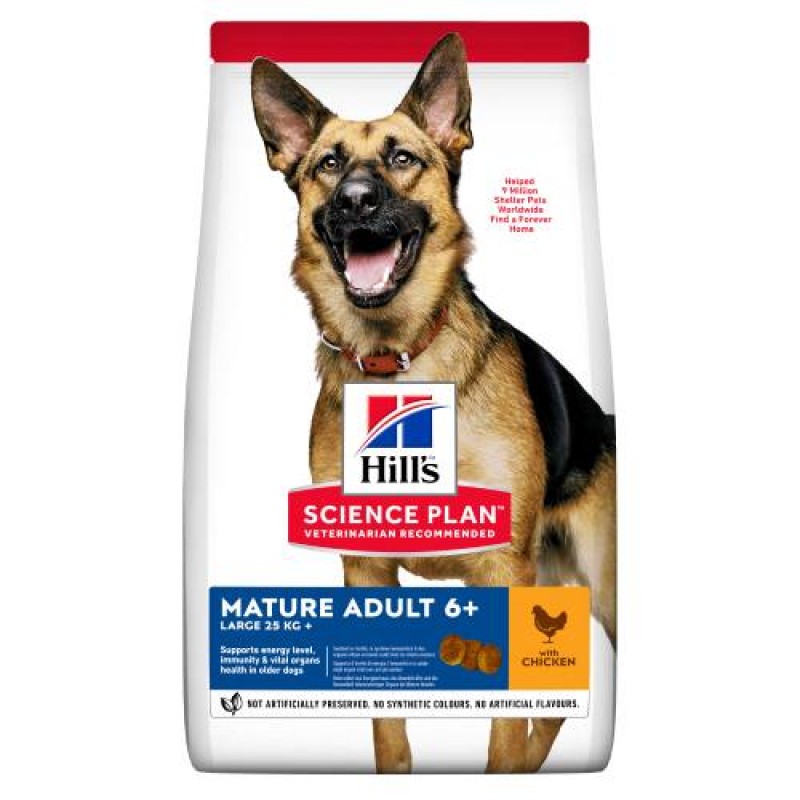 Hill's Mature Adult Dog Large Breed Chicken 14kg 