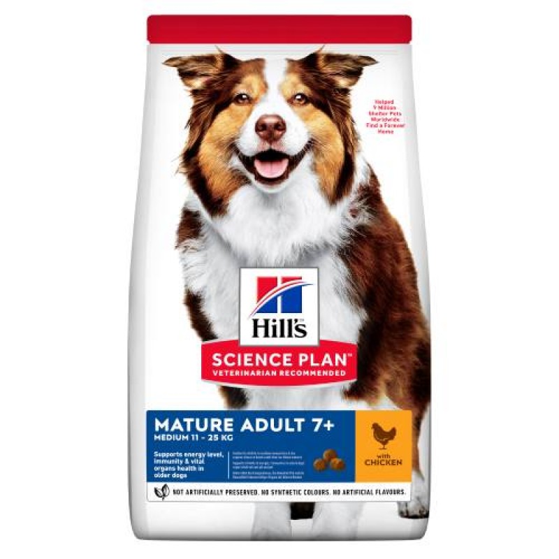 Hill's Mature Adult Light Medium Chicken 14kg 