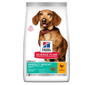 Hill's Adult Dog Perfect Weight Small&Mini Chicken 1.5kg 