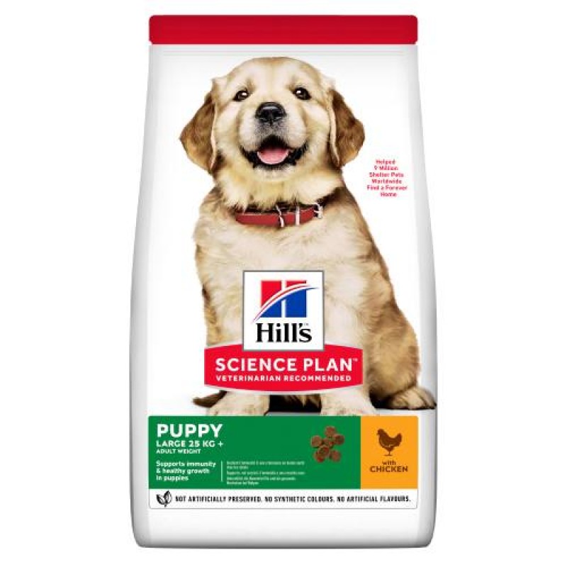 Hill's Puppy Large Breed Chicken 14.5kg