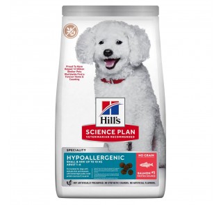 Hill's Adult Dog Small&Mini Hypoallergenic Salmon 1.5kg
