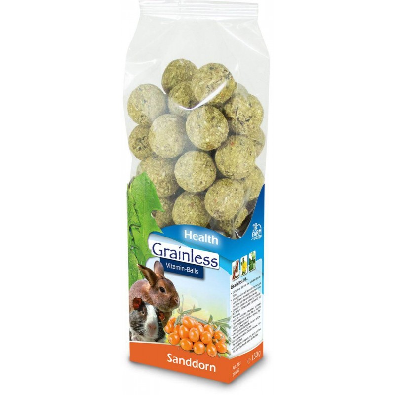 JR Grainless Health Vitamin-Balls Seabuckthorn