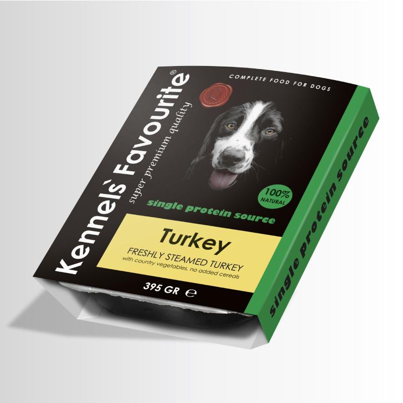 Kennels’ Favourite Turkey Γαλοπούλα Grain Free 395gr