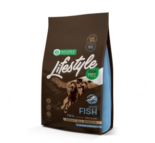 Lifestyle Grain Free Adult White Fish with krill 1.5kg