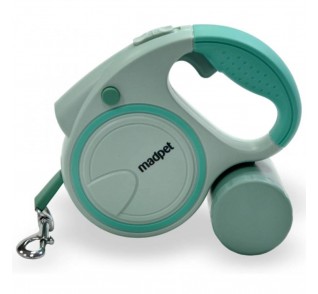 Λουρί Επαναφοράς MadPet 5m 3 σε 1 Ιμάντας έως 50kg Πράσινο