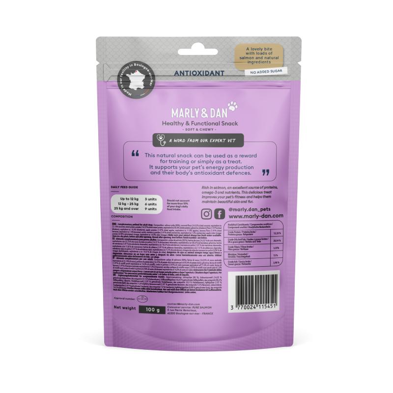 Marly & Dan Antioxidant Σολομός 100gr