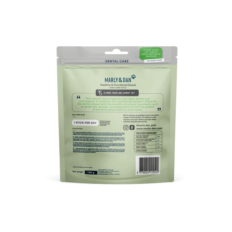 Marly & Dan Dental Care Large Dog Σολομός 100gr