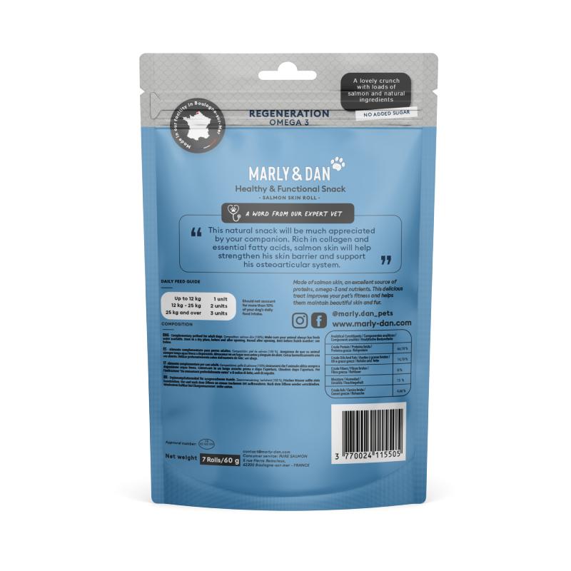Marly & Dan Salmon Skin Σολομός 60gr