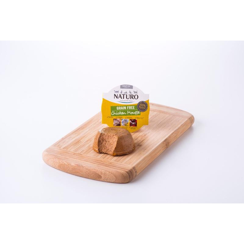 Naturo Adult Cat Grain Free Chicken Mousse 85g